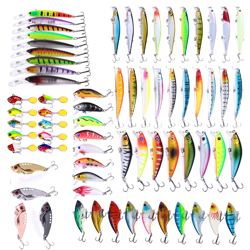 Fishing Equipment Clearance - Fishing 3/5/8 Pcs Luya Random artificial
