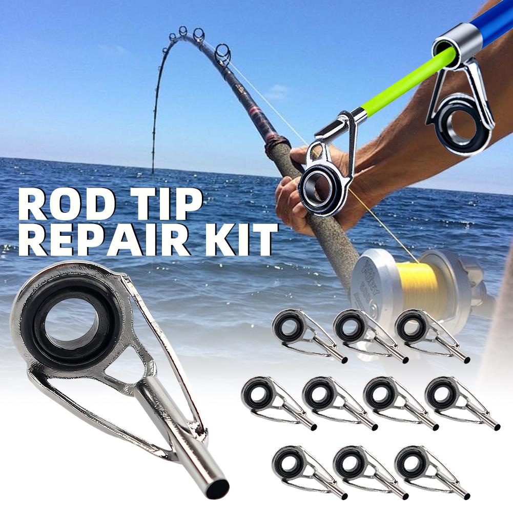 Fishing Equipment Rod - Rod Tip Repair Kit 10pcs Fishing