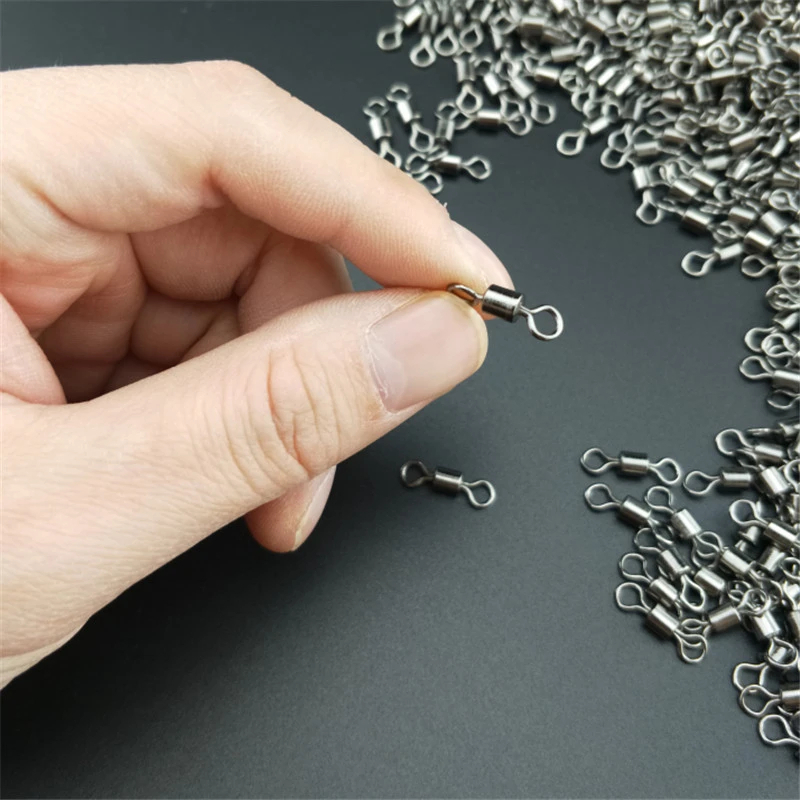 Fishing Equipment On Sale - Eight-character Rotating Ring Fishing Accessory 100pcs/set