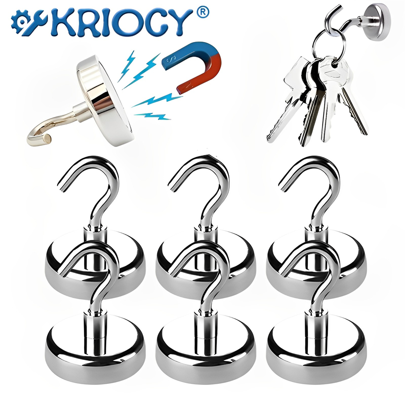 Fishing Equipment Usa - Strong Powerful Round Neodymium Magnet Hook