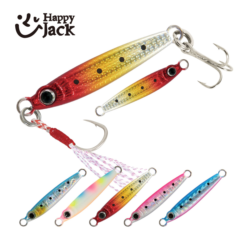 HappyJack new Micro Metal Jig  - đánh giá và giá Jig Head Lure