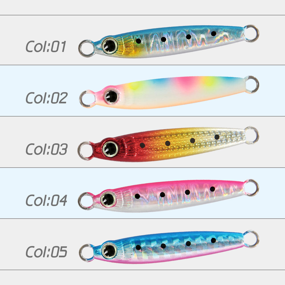 HappyJack new Micro Metal Jig  - đánh giá và giá Jig Head Lure