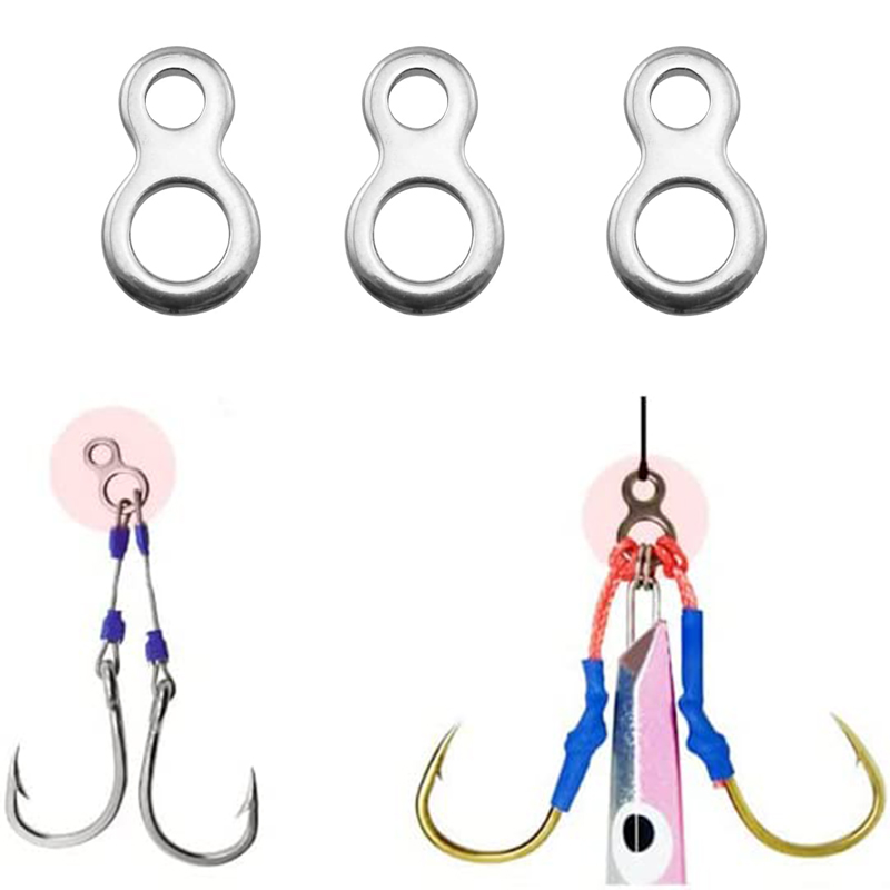 10-50Pcs Stainless Steel Fishi - đánh giá và giá Fishing Equipment On Sale