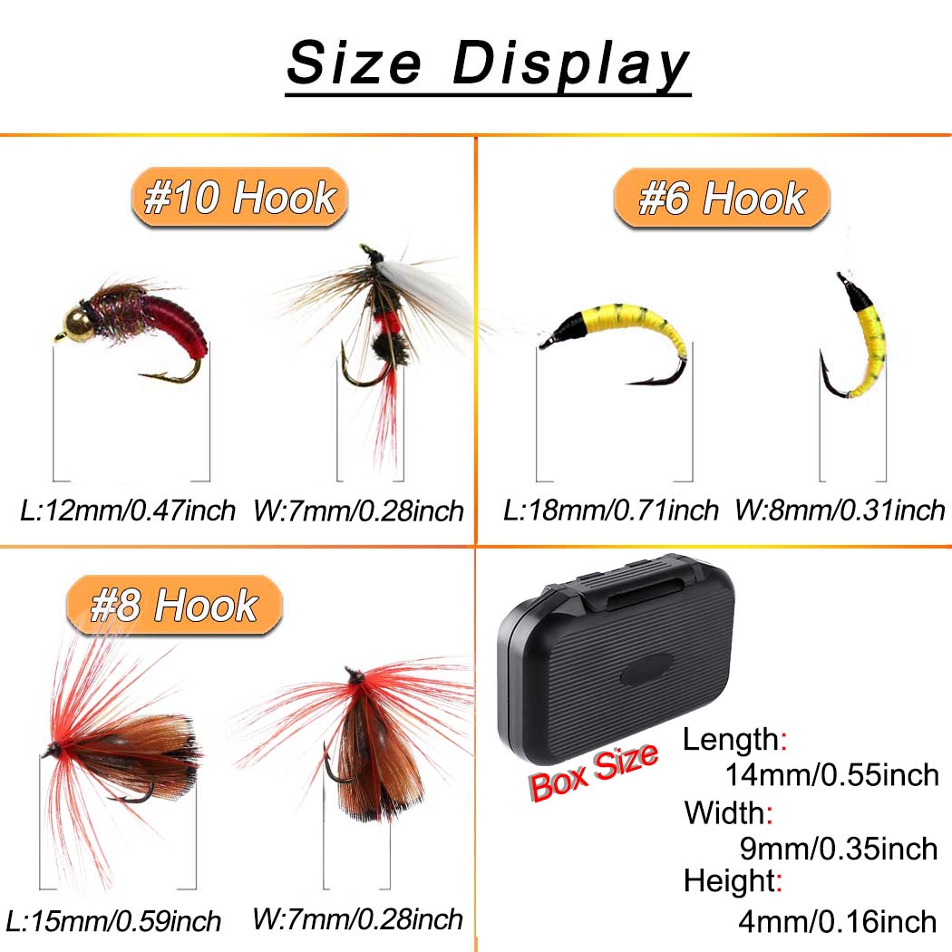 24/40/84/114pcs with Dry/Wet F - đánh giá và giá Fishing Equipment Clearance