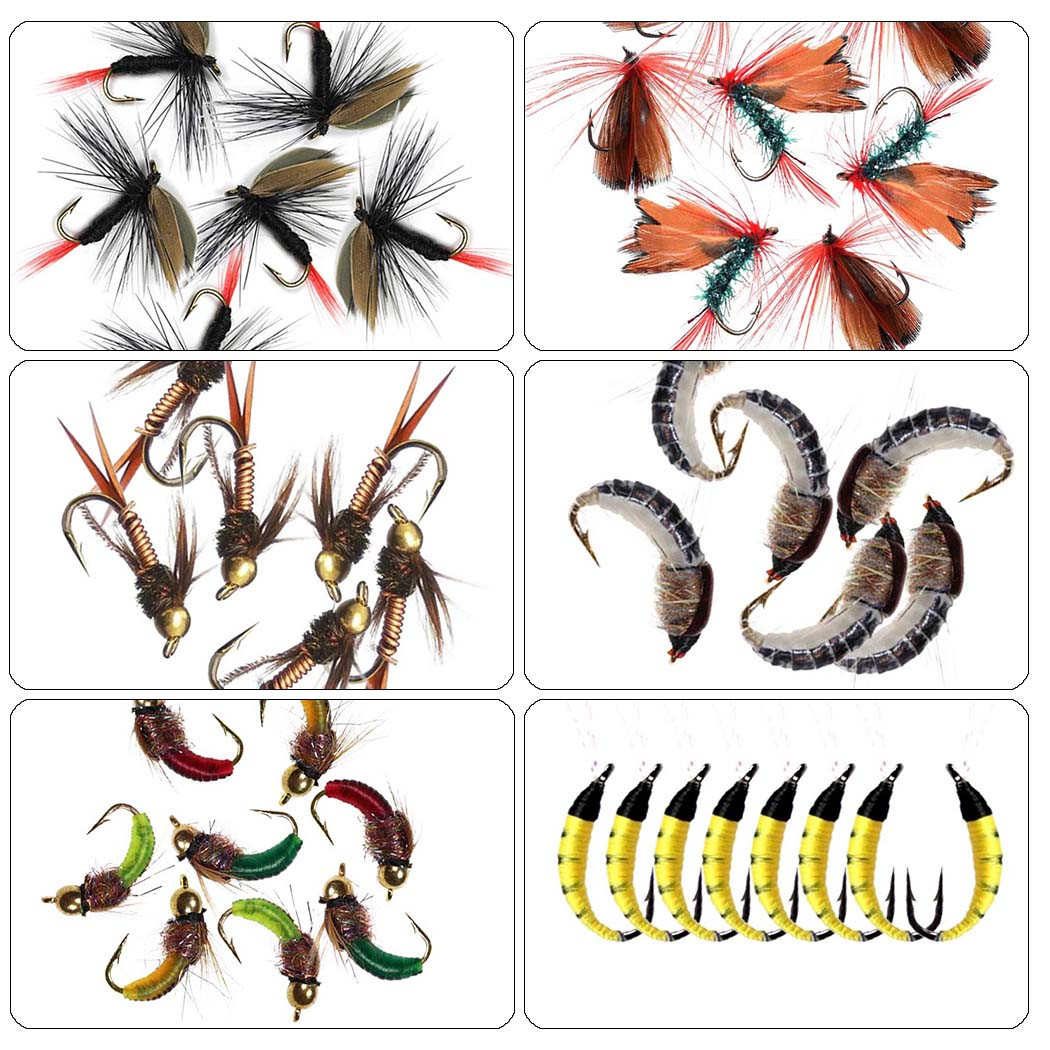24/40/84/114pcs with Dry/Wet F - đánh giá và giá Fishing Equipment Clearance