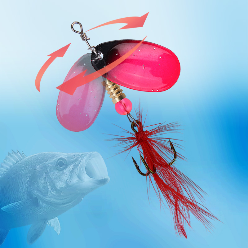 WEIHE 10pcs Feathered Spoon Lu - đánh giá và giá Fishing Equipment Clearance