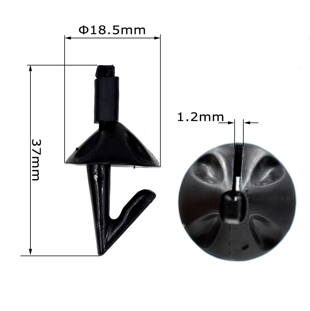 MNFT 20pcs Black Fishing Bait  - đánh giá và giá Fishing Equipment On Sale