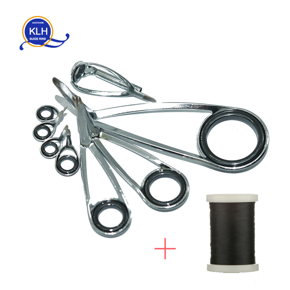 8pcs/Kit KLH Bracket Stainless - đánh giá và giá Fishing Equipment Rod