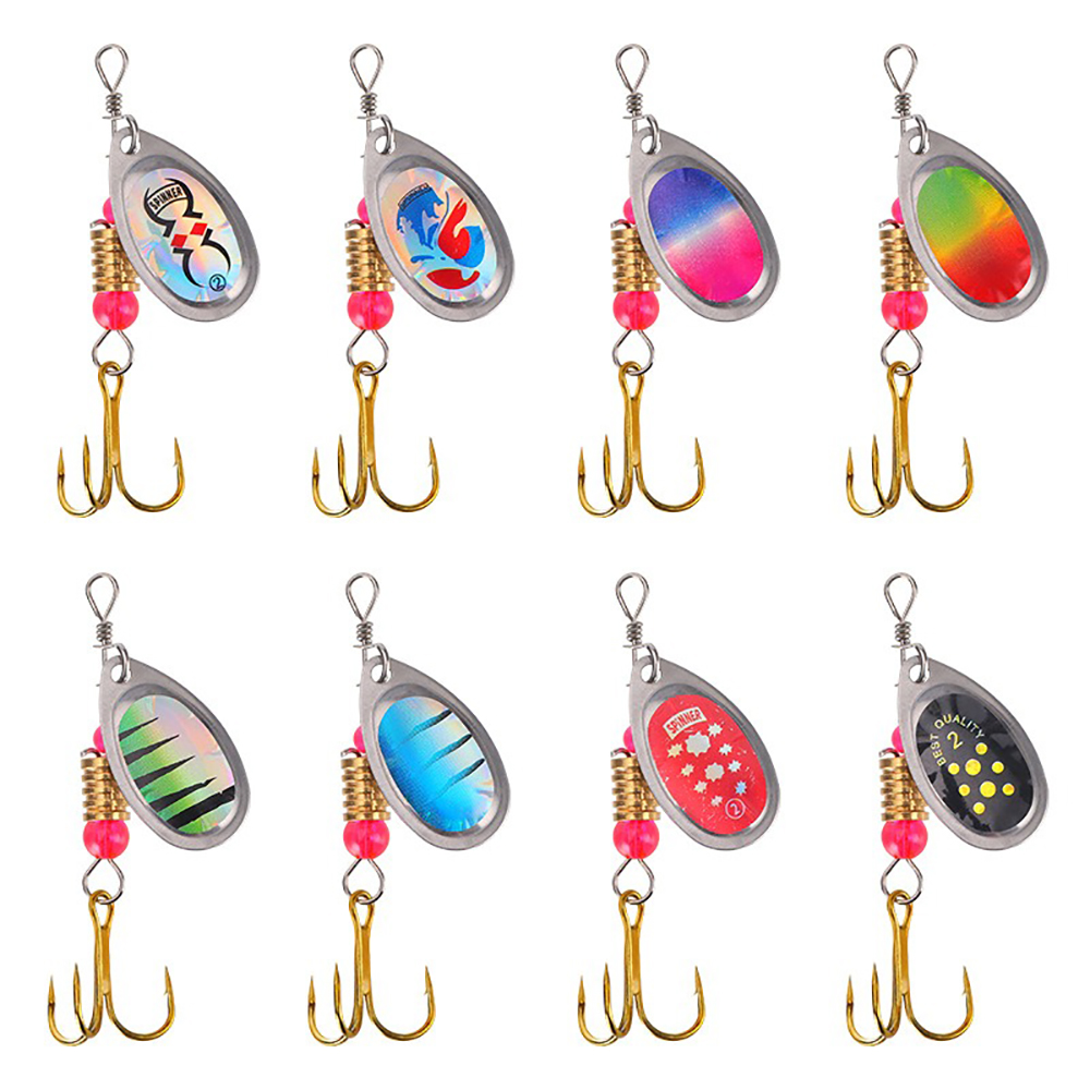 16pcs Metal Spinner Bait Fishi - đánh giá và giá Fishing Equipment Clearance
