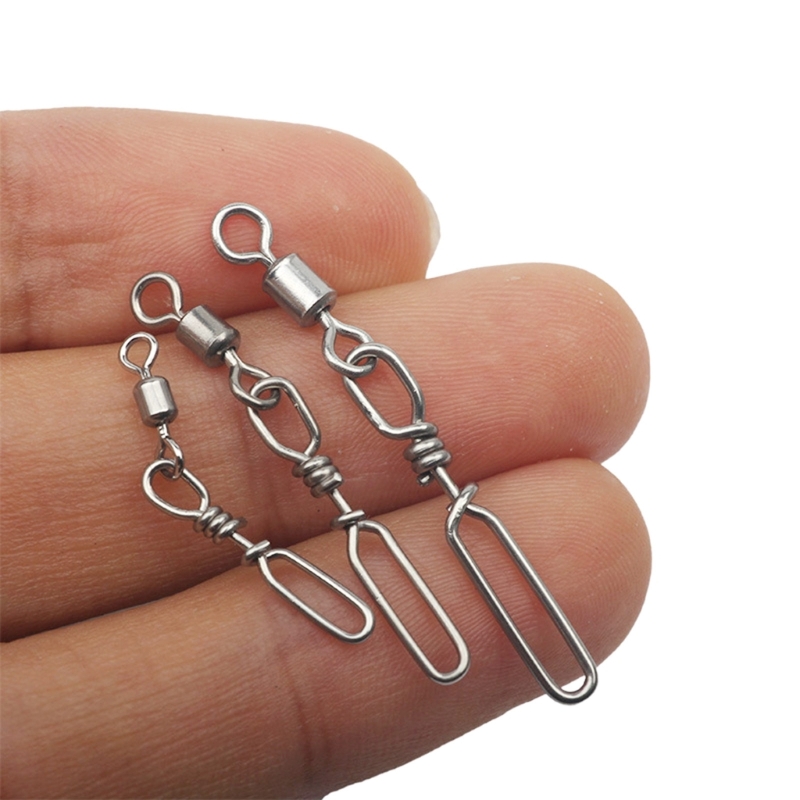 10Pcs Stainless Steel Quick Sn - đánh giá và giá Fishing Equipment On Sale