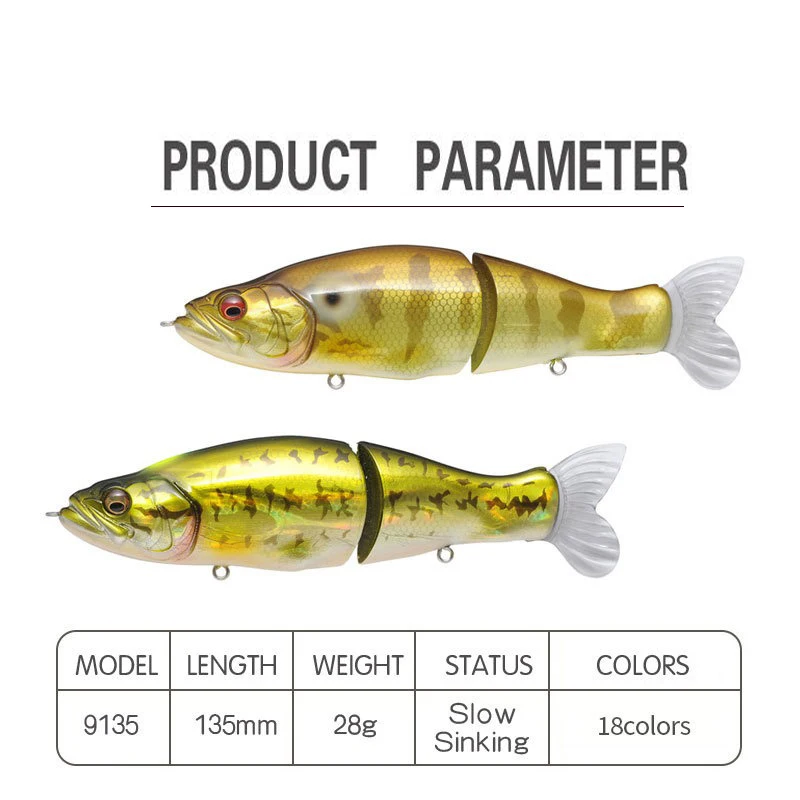 Swimbait Fishing Lure 135mm 31 - đánh giá và giá Fishing Equipment Clearance