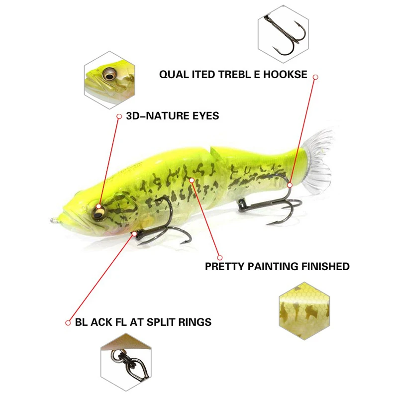 Swimbait Fishing Lure 135mm 31 - đánh giá và giá Fishing Equipment Clearance