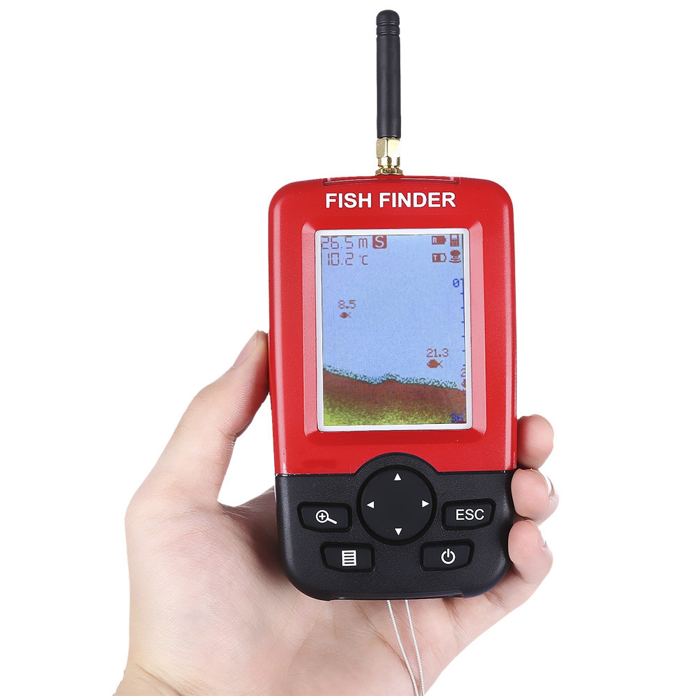 100M Portable Sonar Fish Finde - đánh giá và giá Fishing Equipment English