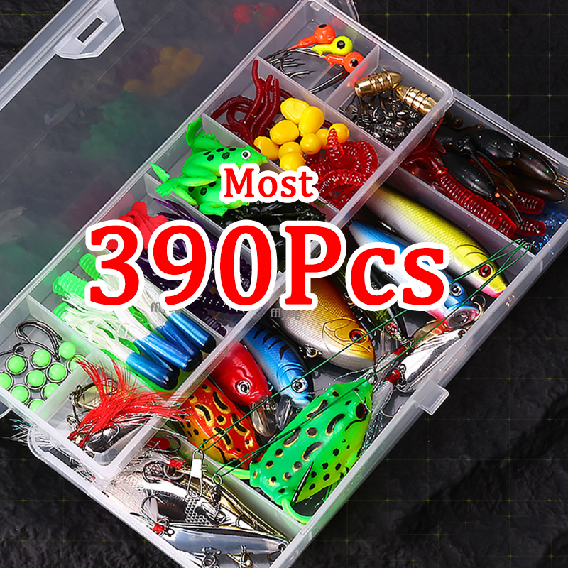 Fishing Lures Set Combo Soft H - đánh giá và giá Fishing Equipment Clearance