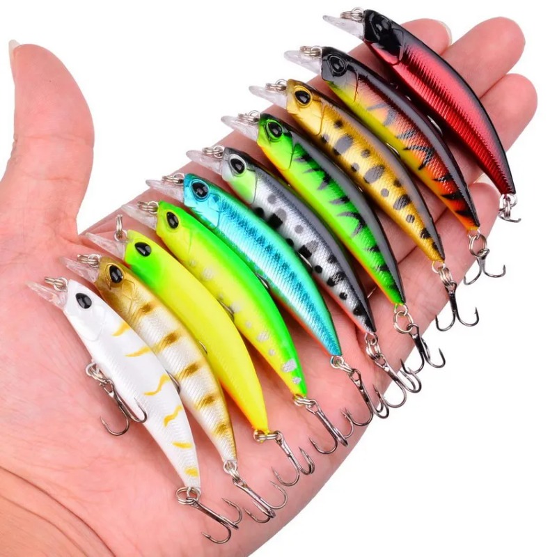 3/5/8PCS Random Fishing Lure S - đánh giá và giá Fishing Equipment Clearance