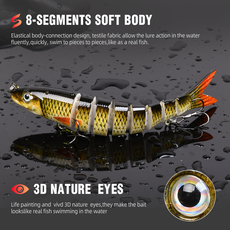 Fishing Lures Multi Jointed Sw - đánh giá và giá Fishing Equipment Clearance