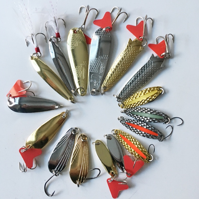 Fishing Lure Kit 16 pcs sets T - đánh giá và giá Fishing Equipment Clearance