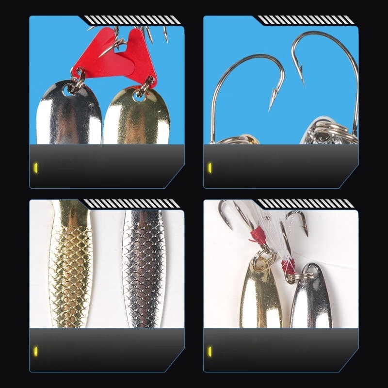 Fishing Lure Kit 16 pcs sets T - đánh giá và giá Fishing Equipment Clearance
