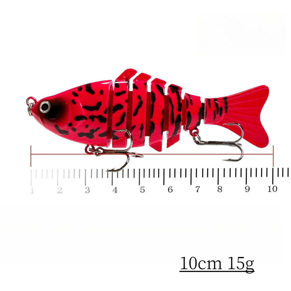1pc Multi-segment Hard Lure 10 - đánh giá và giá Fishing Equipment Clearance