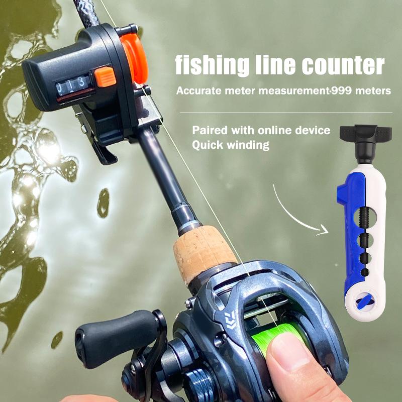 0-999M Fishing Line Counter De - đánh giá và giá Fishing Equipment Rod