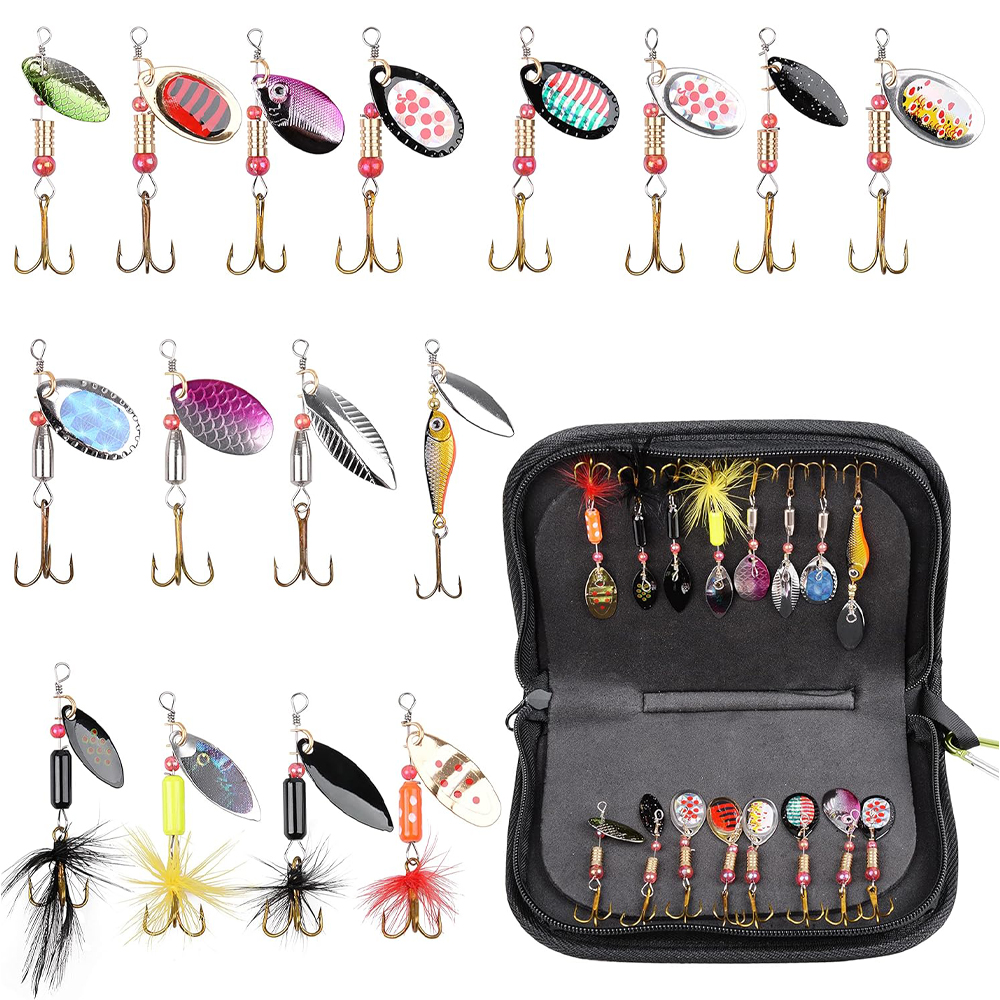 5/10/16Pcs Spinner Fishing Lur - đánh giá và giá Fishing Equipment Clearance