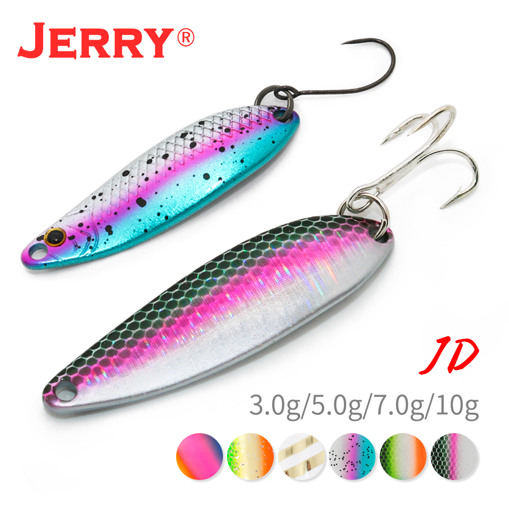 Jerry JD Artificial Spoon Lure - đánh giá và giá Jig Head Lure