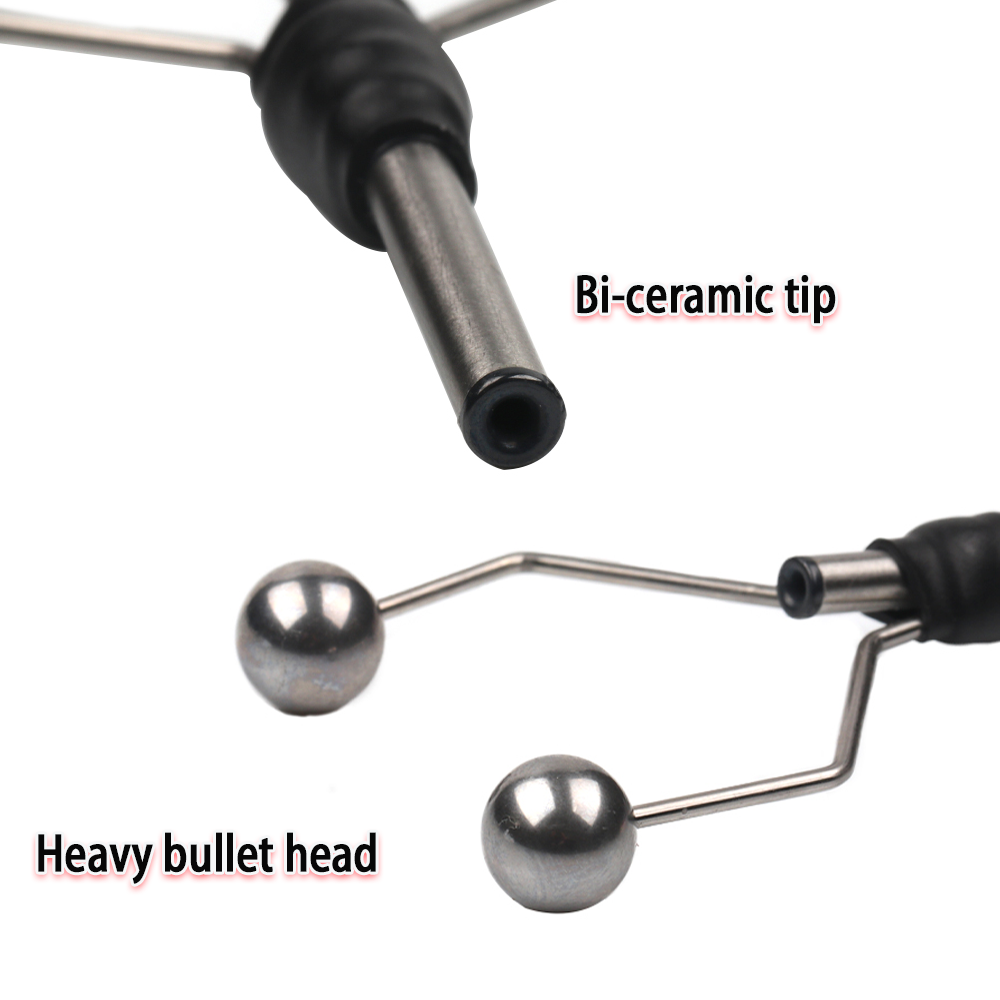 Vampfly Bi-Ceramic Tip Bobbin  - đánh giá và giá Jig Head Lure