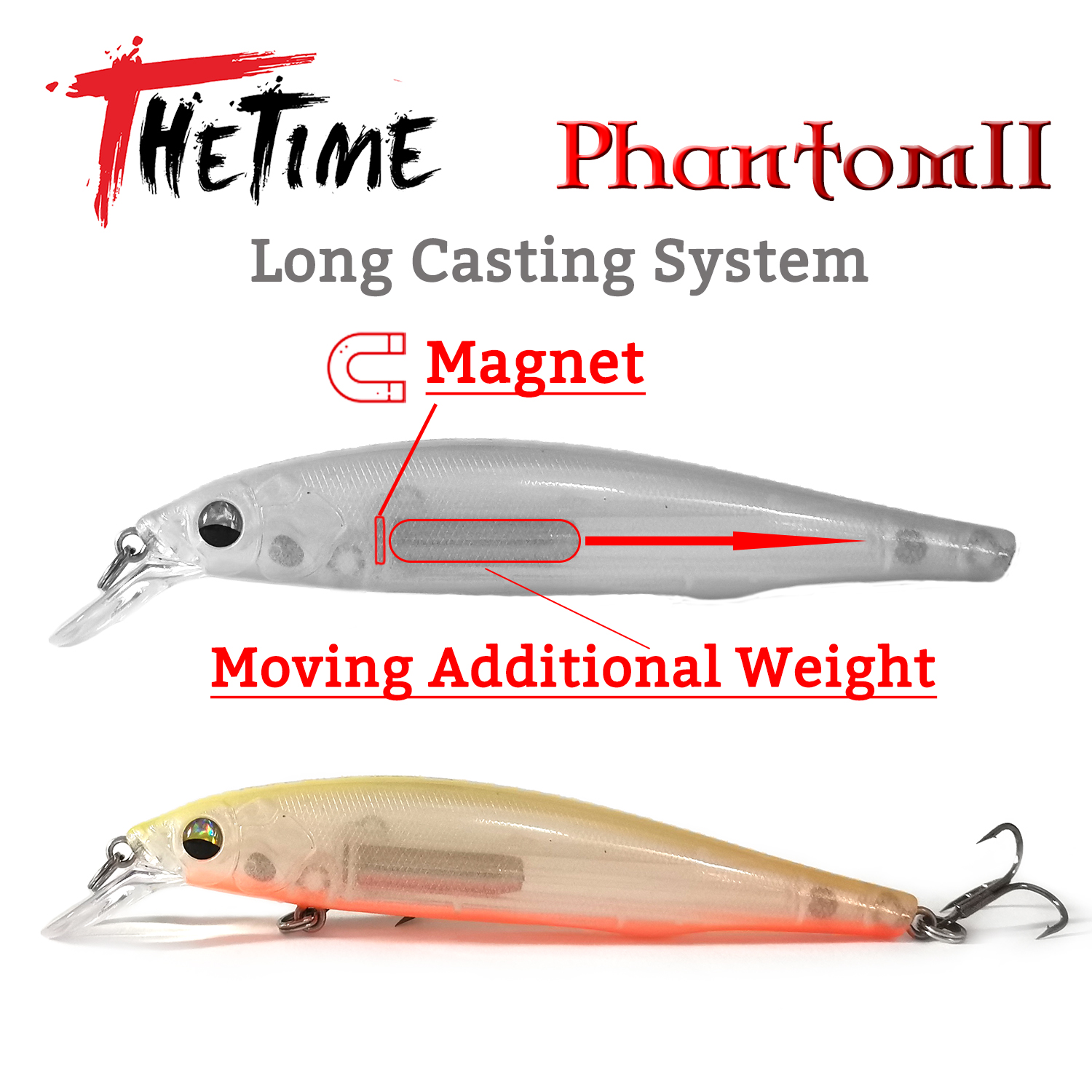 2022 New THETIME Brand PHANTOM - đánh giá và giá Fishing Equipment Brands