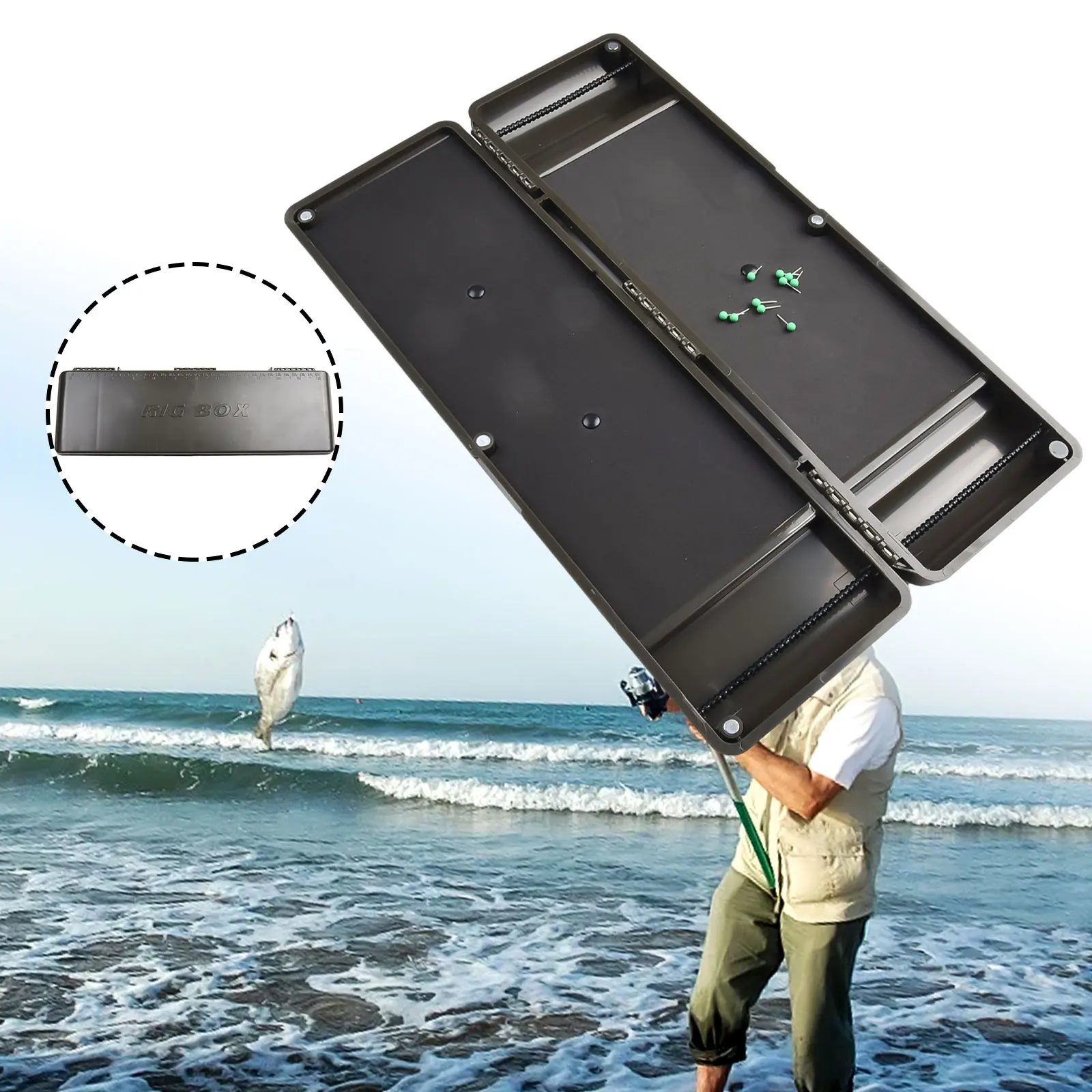 Cable Box 1pc Fishing Line Box - đánh giá và giá Fishing Equipment Brands