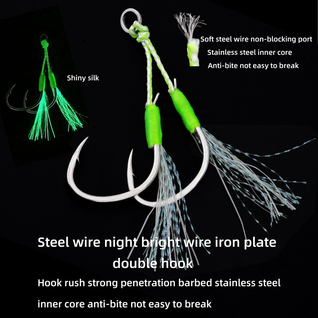 1pcs High quality Metal Night  - đánh giá và giá Jig Head Lure